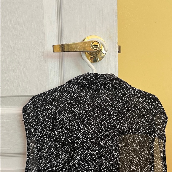 H&M Black and White Patterned Mini Dress - Picture 4 of 6